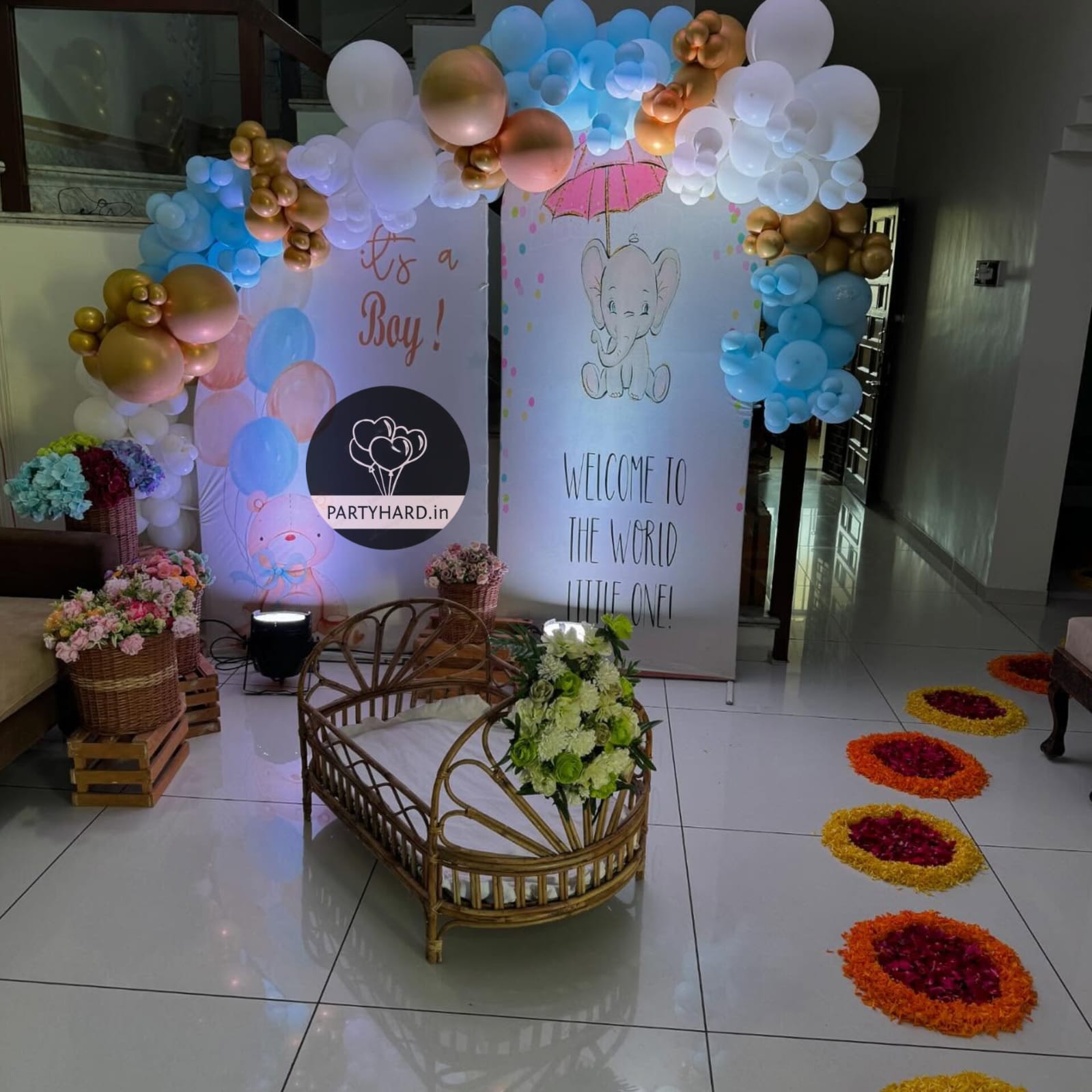 Welcome Baby Simple Decor